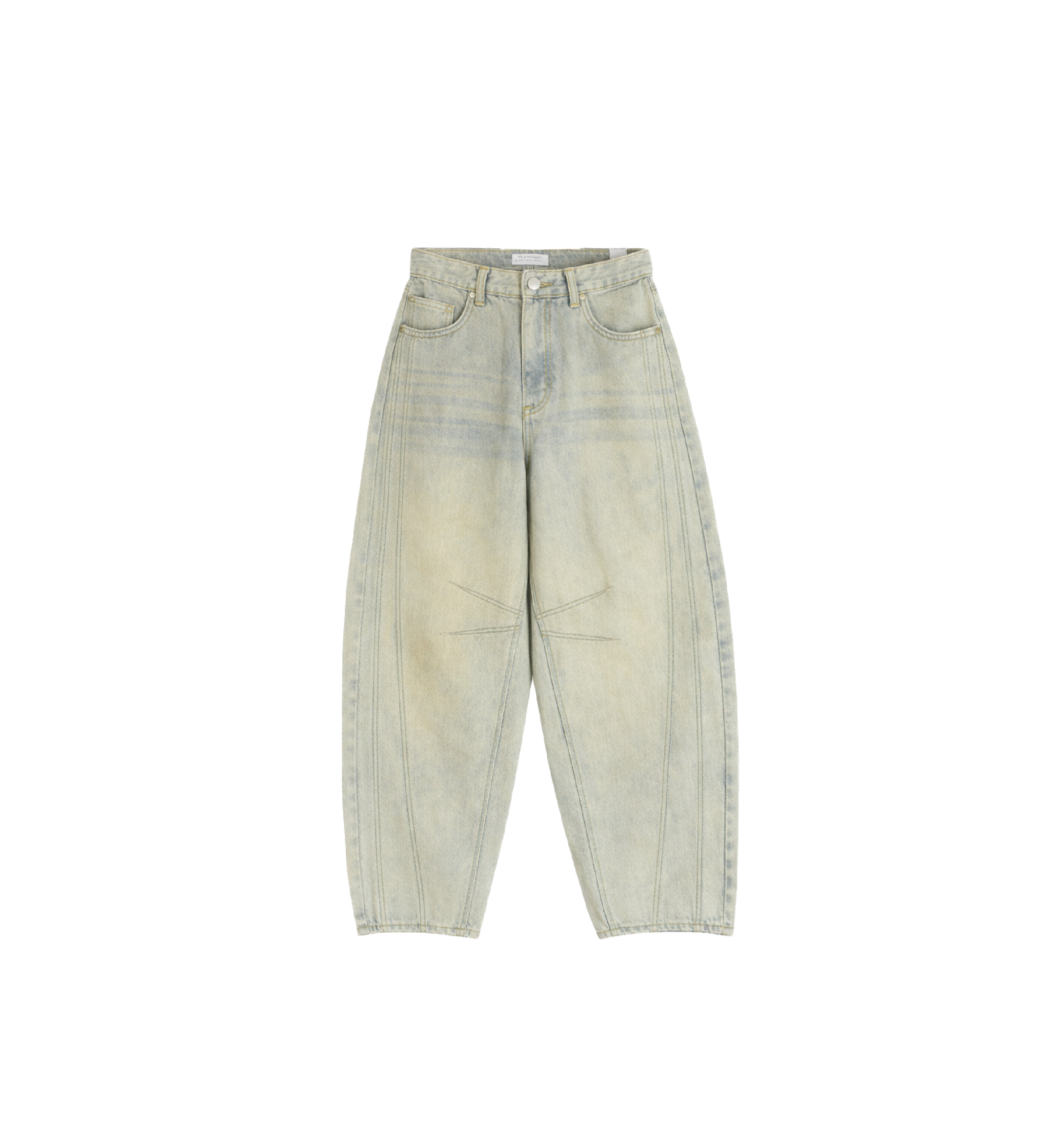 Washed Denim Jeans