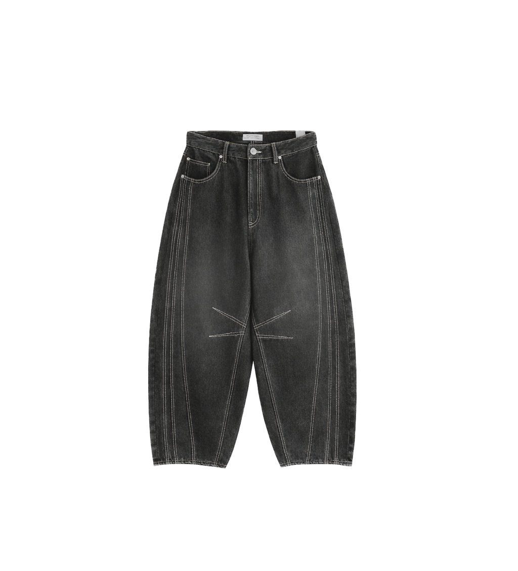 Washed Denim Jeans
