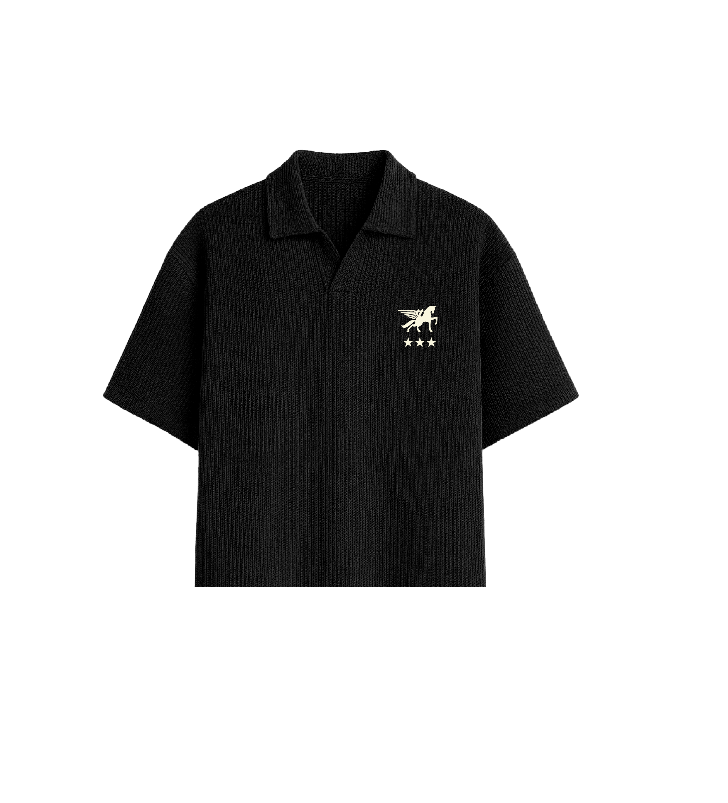 Stallion knitted polo