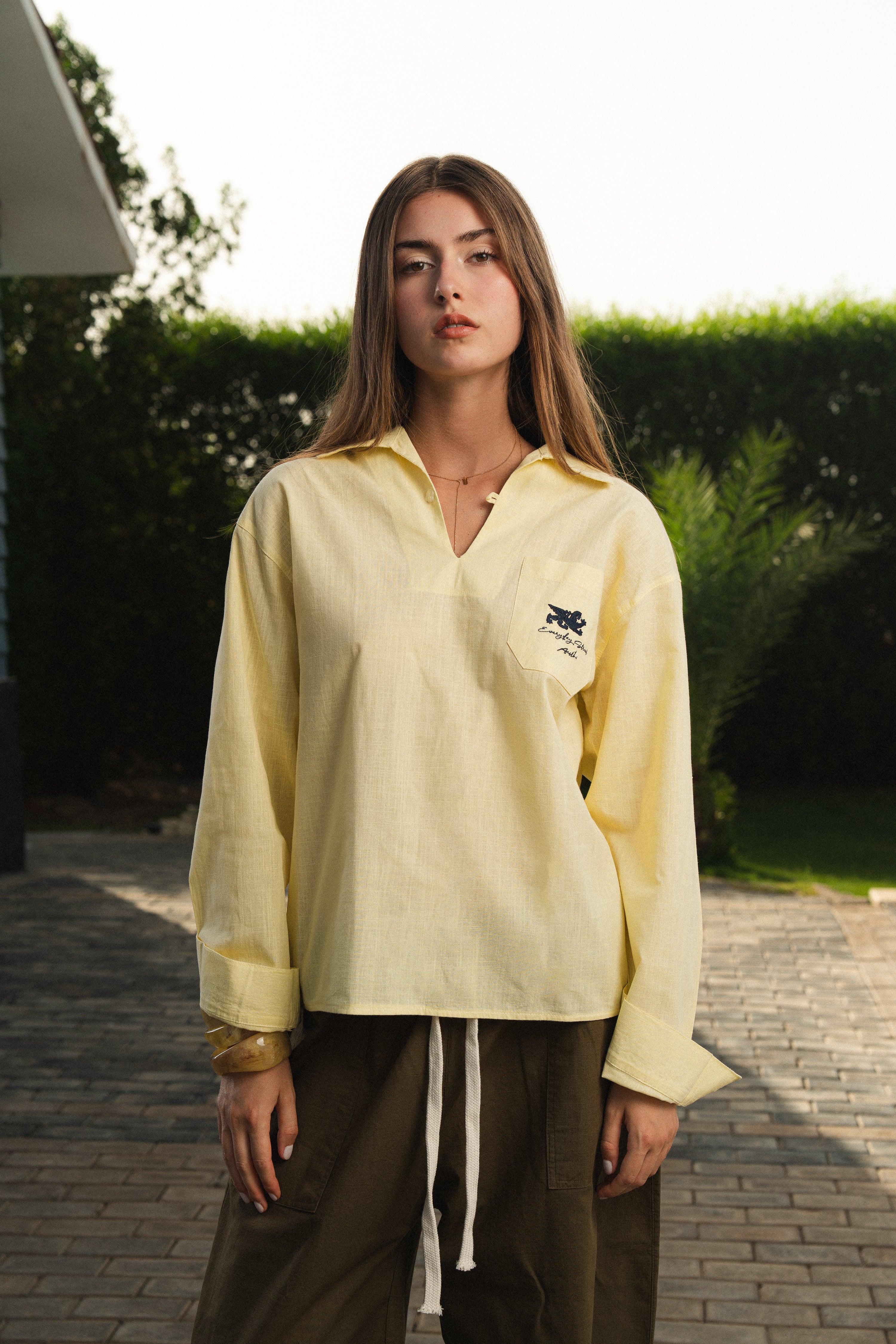 Leonis Linen Polo