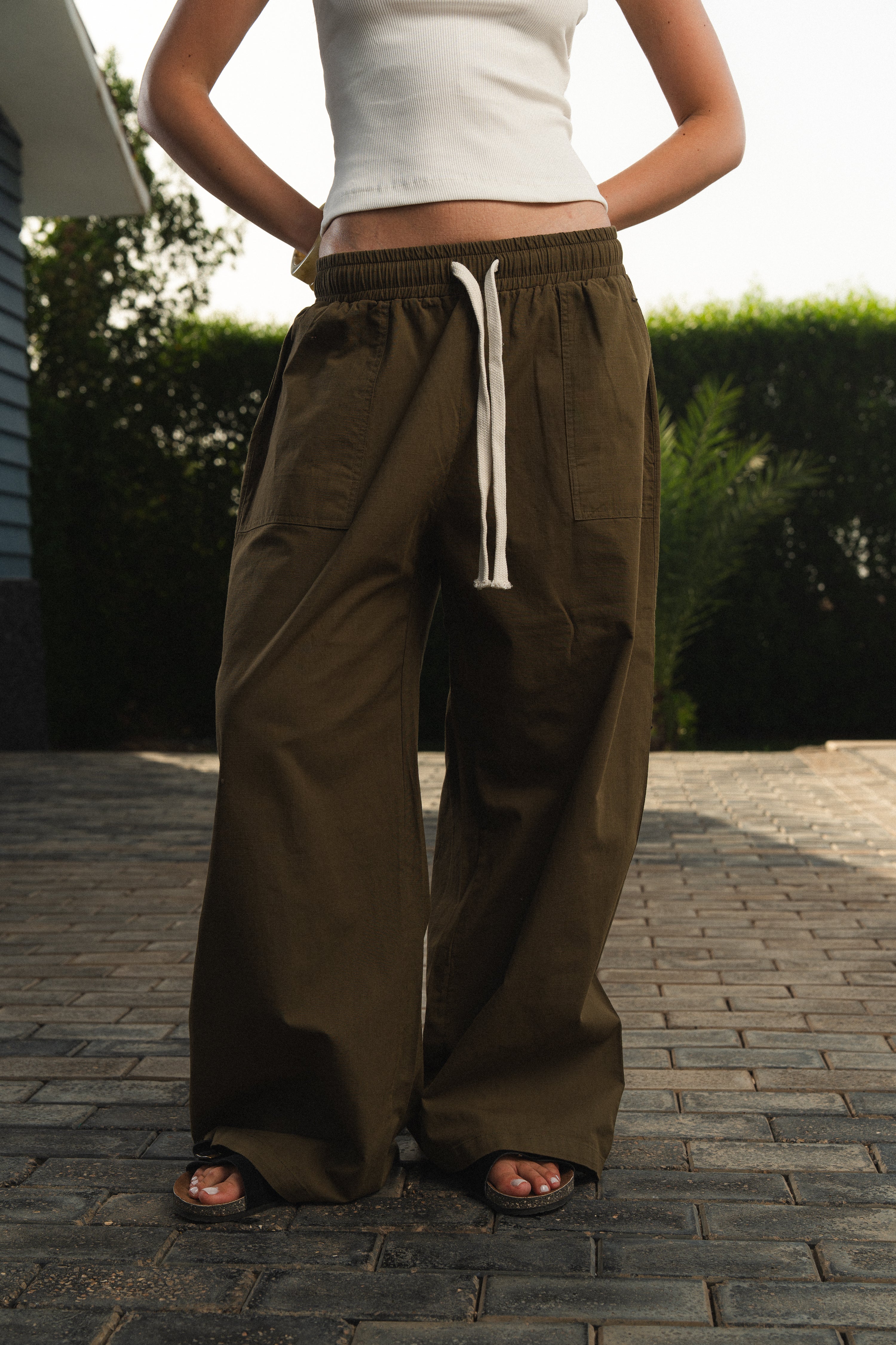 WKE LINEN PANTS