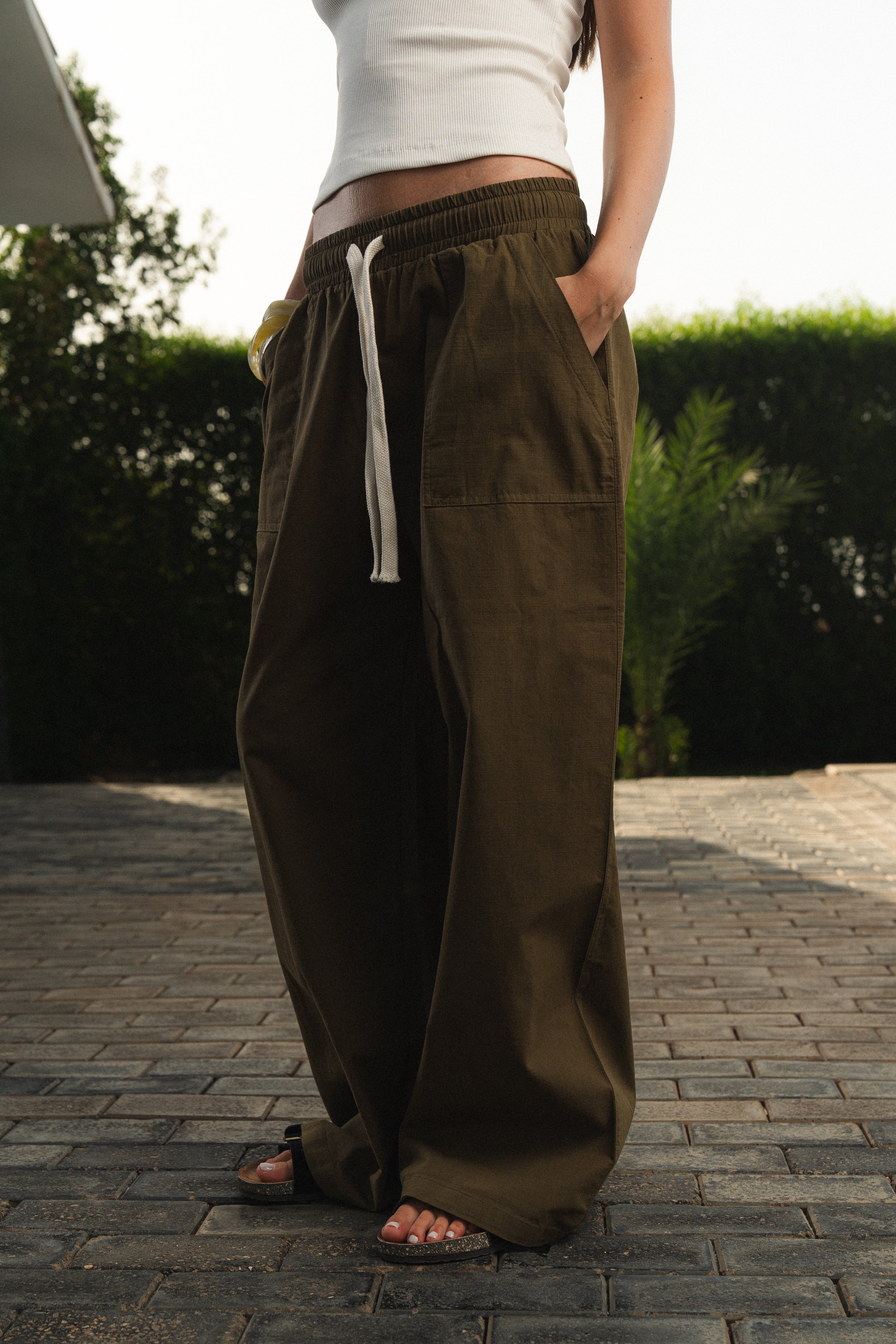 WKE LINEN PANTS