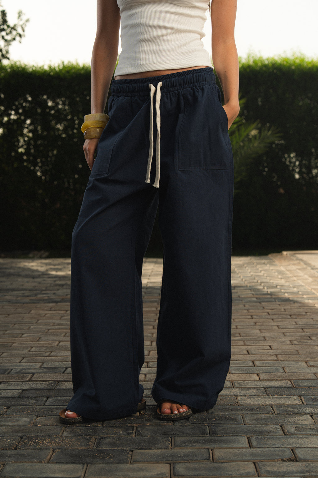 WKE LINEN PANTS