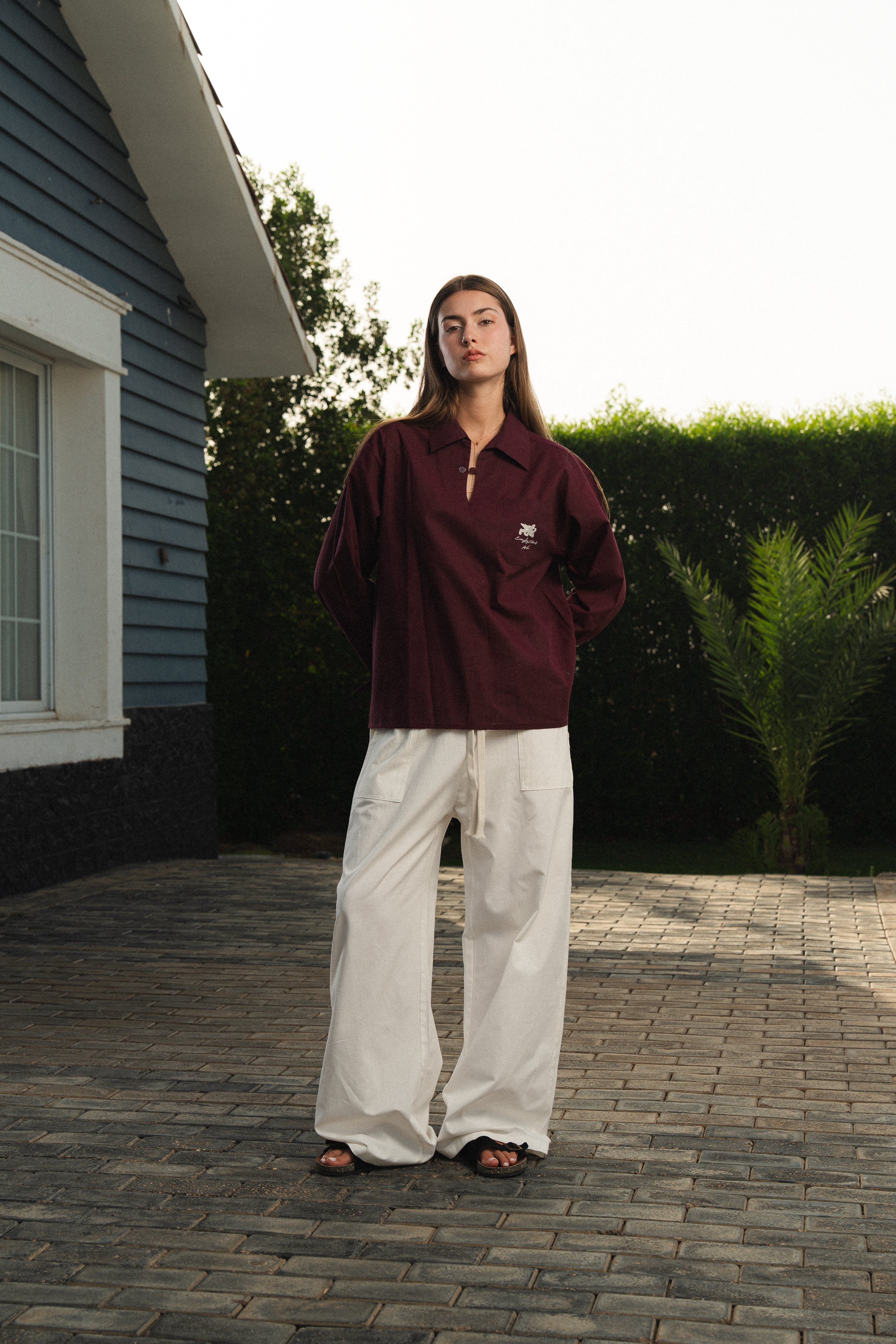 Leonis Linen Polo