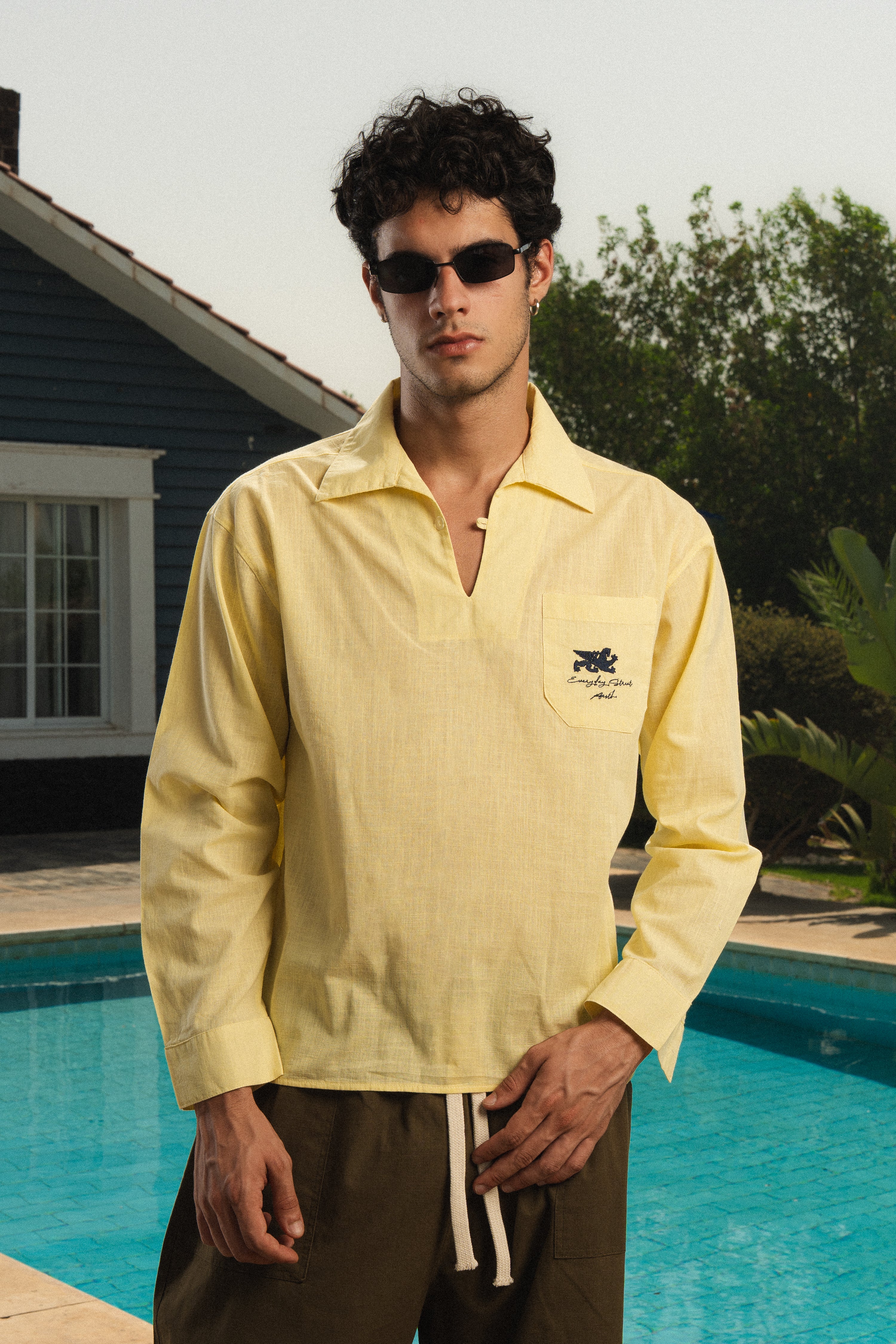 Leonis Linen Polo