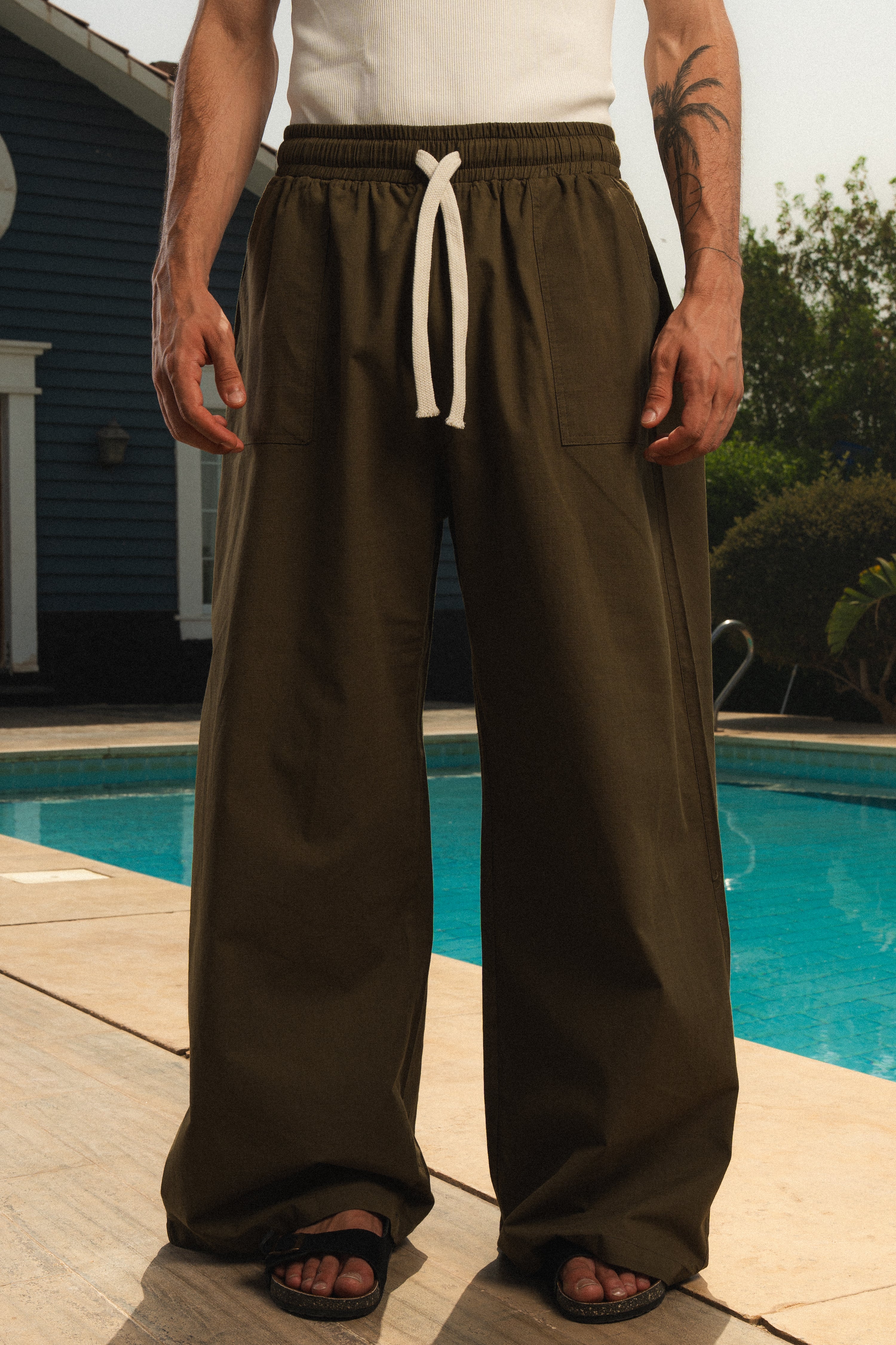 WKE LINEN PANTS