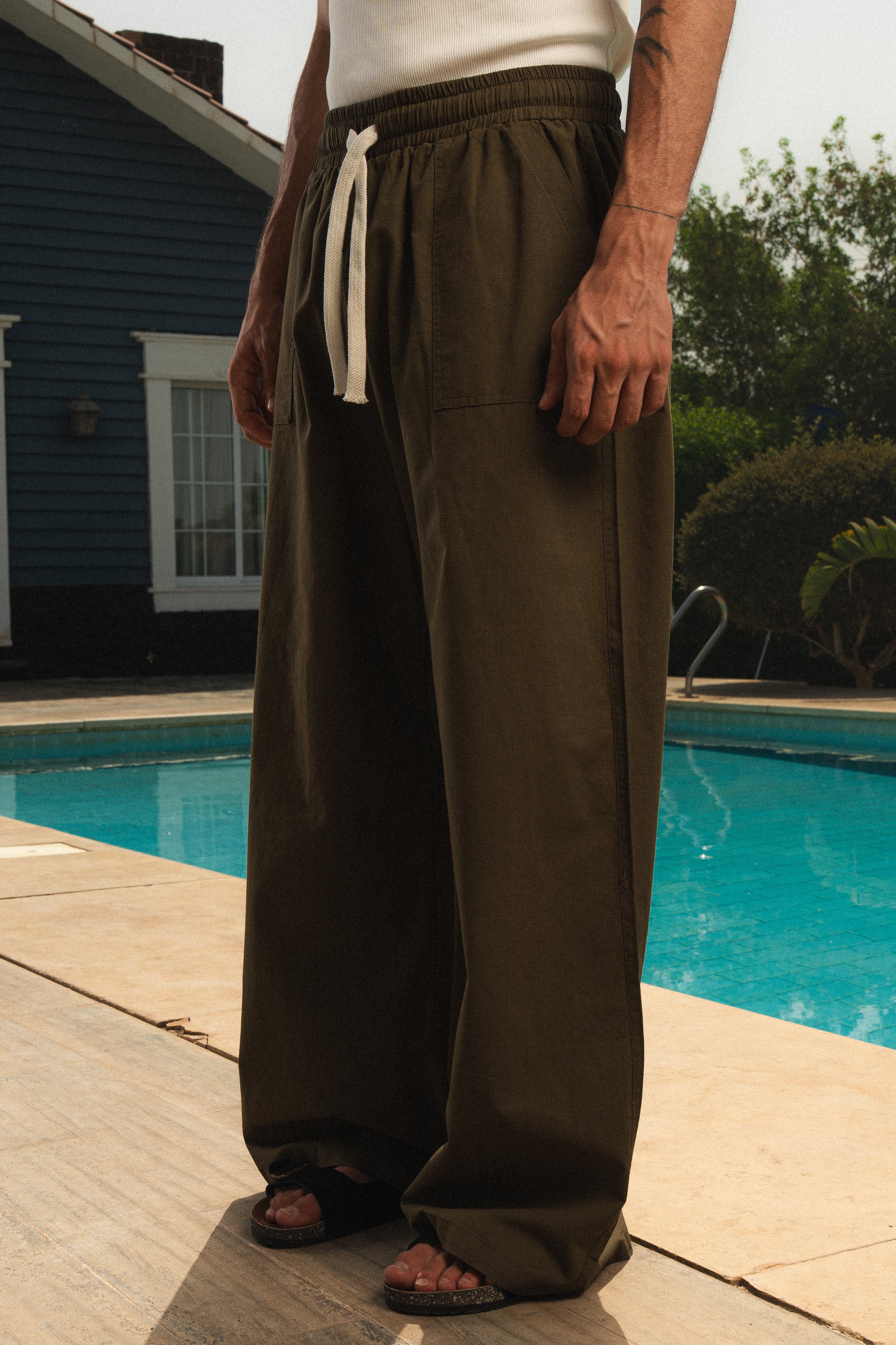 WKE LINEN PANTS