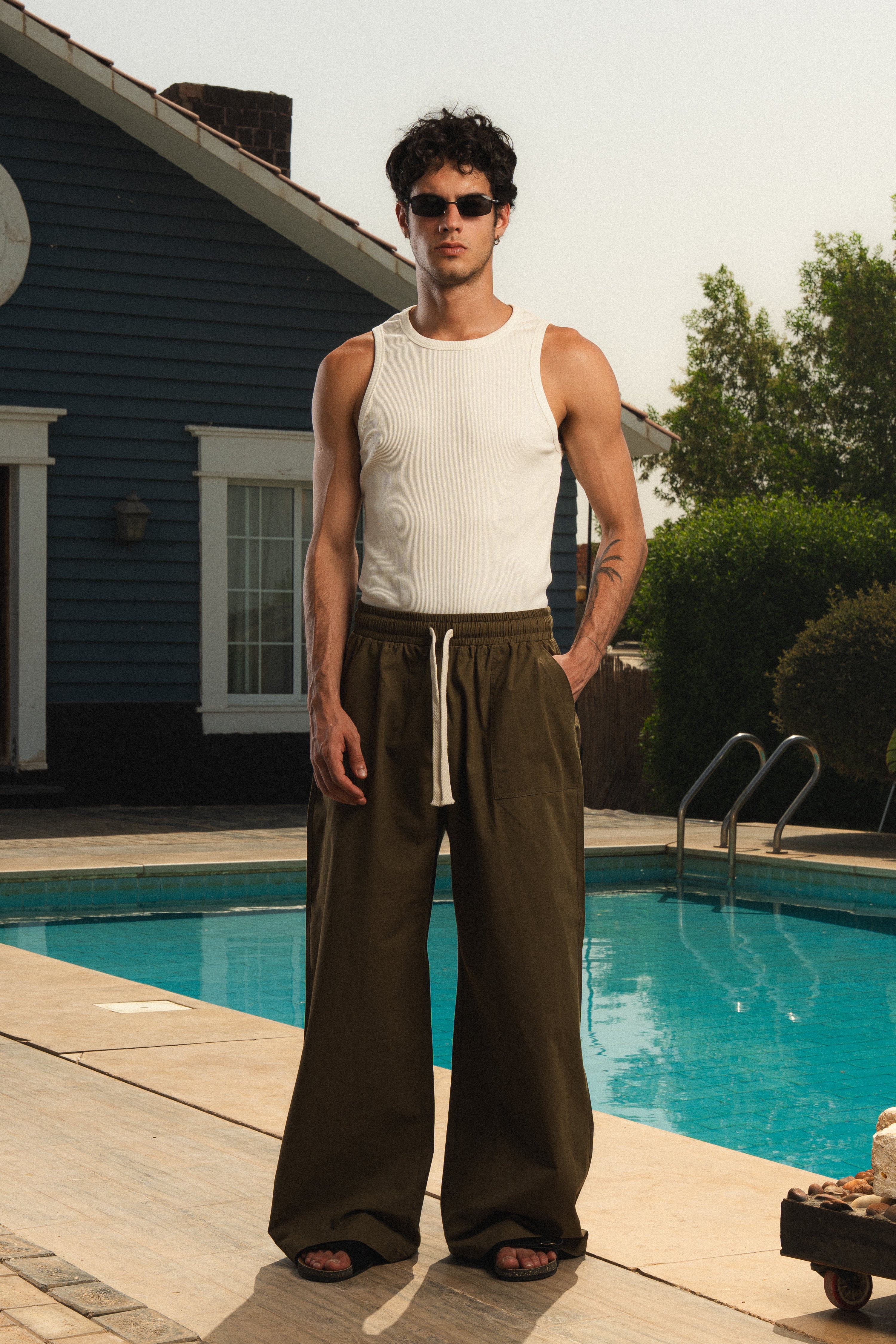 WKE LINEN PANTS