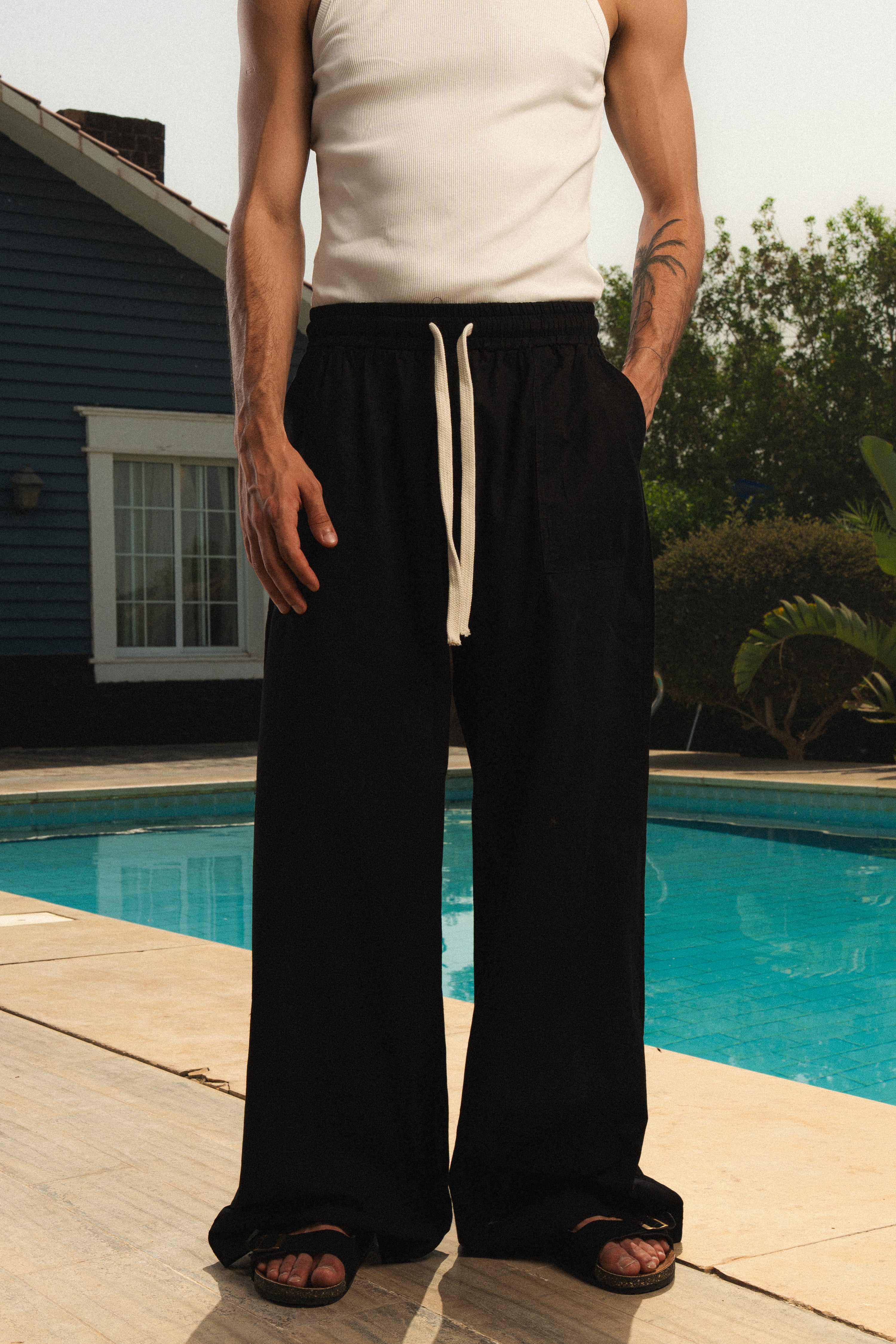 WKE LINEN PANTS
