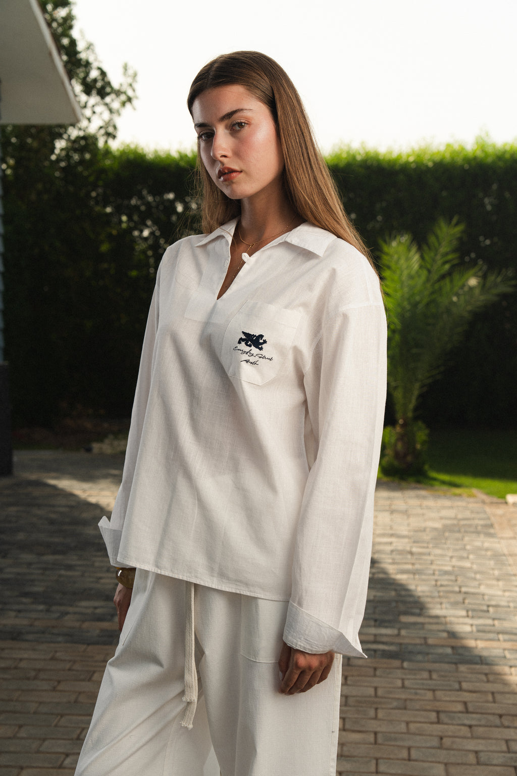 Leonis Linen Polo
