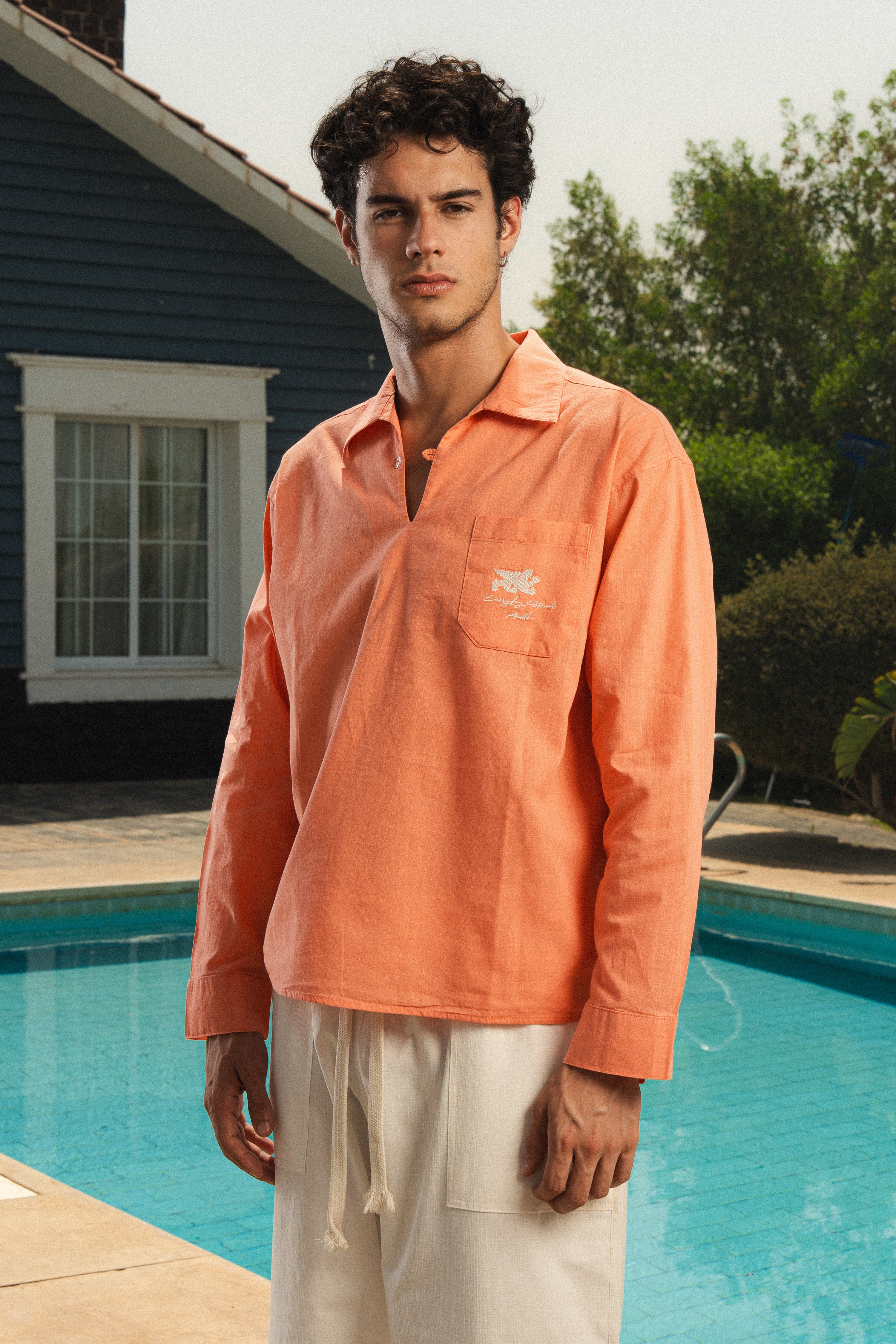 Leonis Linen Polo