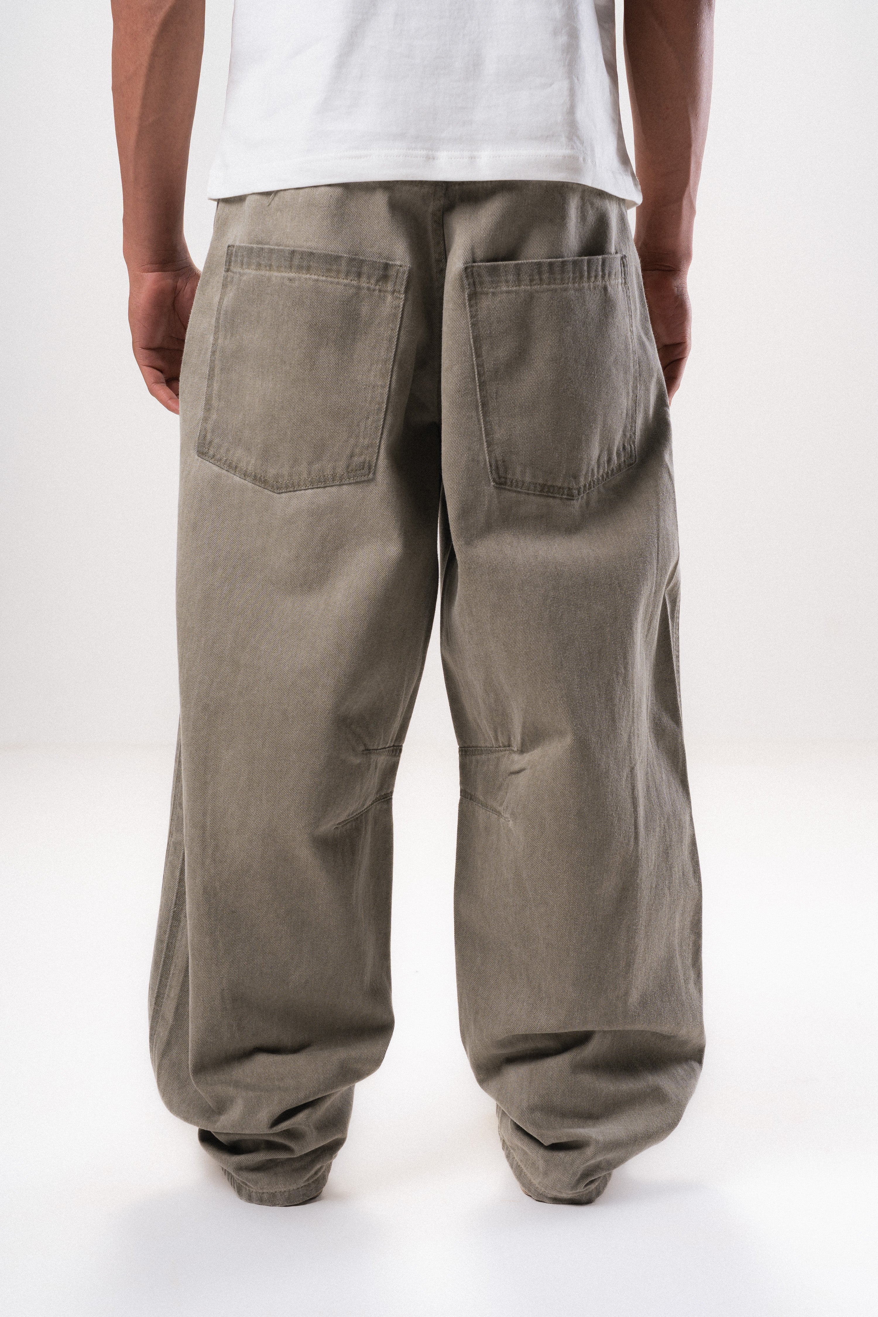 Washed Denim Jeans