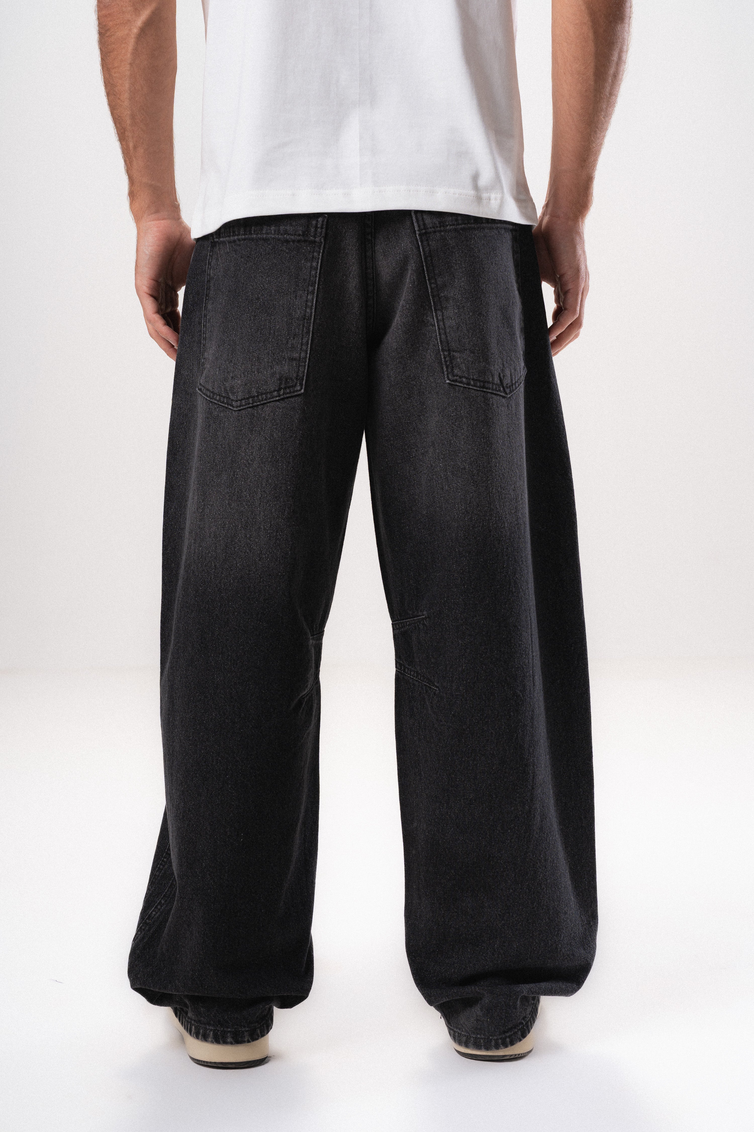 Washed Denim Jeans